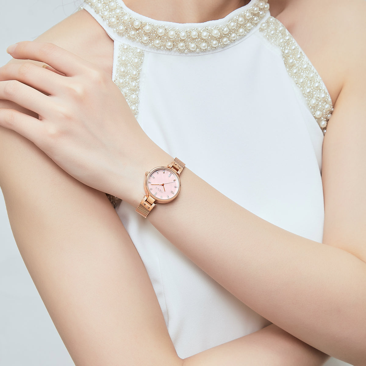 Montres MEGIR pour femmes, montre-bracelet de marque tendance pour dames, étanche, à quartz, de luxe