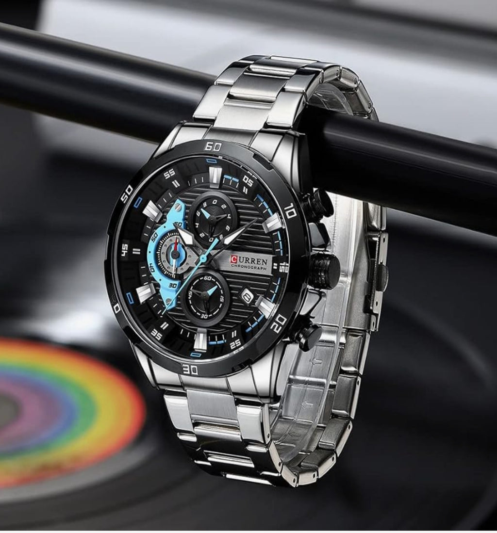 Montre Chronographe Homme CURREN Acier Inoxydable